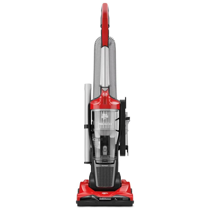 Dirt Devil Endura Reach Upright Bagless Vacuum Cleaner, Corded, Red - UD20124