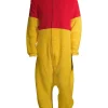 Disney, Adult Mens, Winnie the Pooh Pajamas Union Suit, Sizes S-XL