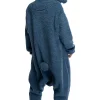 Disney Lilo & Stitch Adult Stitch Kigurumi Cosplay Costume Sherpa Union Suit Pajama Outfit