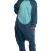 Disney Lilo & Stitch Adult Stitch Kigurumi Cosplay Costume Sherpa Union Suit Pajama Outfit