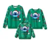 Disney Mickey Mouse Boys Graphic Sweatshirts Halloween Pumpkin Family Matching Outfits Pullover Tops
