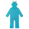 Disney Monsters Inc. Toddler Boy or Girl Cosplay Hooded One Piece Mike Lime Green