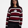 Disney Nightmare Before Christmas Women's Halloween Sweater, Sizes XXS-XXL
