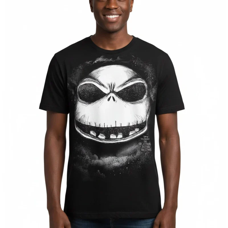 Disney The Nightmare Before Christmas, Men's & Big Men's Graphic Tee, Jack Skellington, Sizes S-3XL