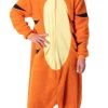 Disney Winnie The Pooh Adult Tigger Costume Plush Kigurumi Union Suit Pajama Outfit