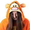 Disney Winnie The Pooh Adult Tigger Costume Plush Kigurumi Union Suit Pajama Outfit