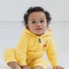 Disney Winnie the Pooh Baby Boy or Girl Cosplay Fleece Hooded Jumpsuit Yellow