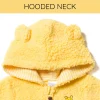 Disney Winnie the Pooh Baby Boy or Girl Cosplay Fleece Hooded Jumpsuit Yellow