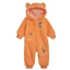 Disney Winnie the Pooh Baby Boy or Girl Cosplay Fleece Hooded Jumpsuit Yellow