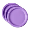 Disposable Purple Party Paper Plates, Serves 20, 9", by Way To Celebrate