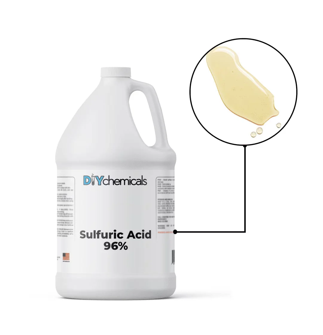DIYChemicals Sulfuric Acid 93-96% - Gallon