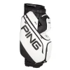 PING Cart Bag, White, 15-Way Top - DLX