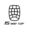 PING Cart Bag, White, 15-Way Top - DLX
