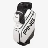 PING Cart Bag, White, 15-Way Top - DLX
