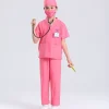 Doctor Costume for Kids, Doctor Costume with Lab Coat Halloween Party Dress Up for Girls Age 8-12 Years
