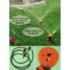 Domestify Portable Sprinkler Set - 3 Heads, 5 Spray Settings