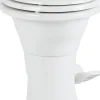 Dometic 310 RV Toilet, Oblong, PowerFlush, White