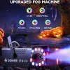 Donner Halloween Fog Machines 600W, 3000 CFM, 13 Colors, 12 RGB LED Lights, Smoke Machine for Party Wedding