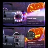 Donner Halloween Fog Machines 600W, 3000 CFM, 13 Colors, 12 RGB LED Lights, Smoke Machine for Party Wedding