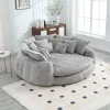 Double Loaf Sofa Bed With Armrests