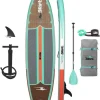 Drift Aero Inflatable Stand Up Paddle Board With Accessories, Classic Woodgrain, Adult, 10'8"