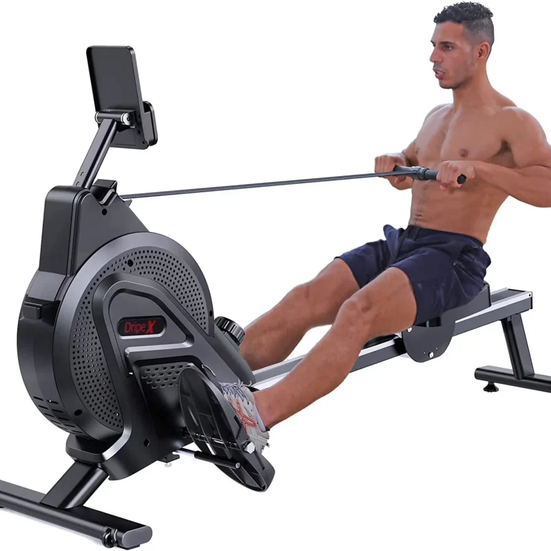 Dripex Magnetic Rowing Machine, Black, 242 lb