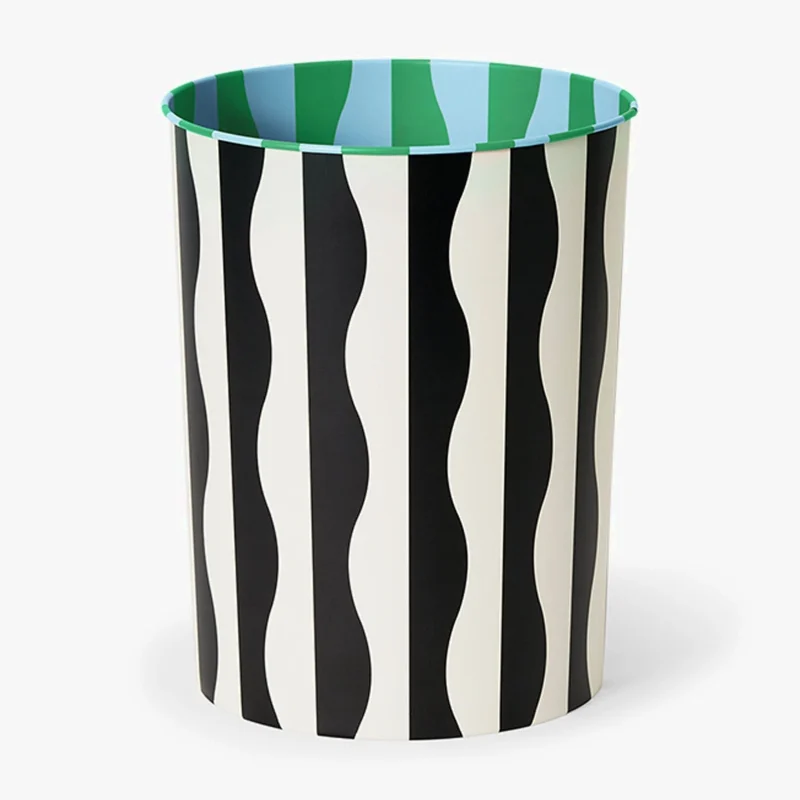 Dusen Dusen Pattern Waste Bin - River