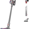 Dyson Cordless Stick Vacuum Cleaner, 0.14 Gallons, Silver/Nickel - V8 SV25
