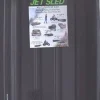 Eagle Claw Shappell Plastic Poly Jet Sled, Black, Extra Large, 30 x 66 In