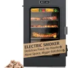 EAST OAK 30 in Outdoor Electric Smoker With Built-In Meat Probe
