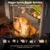 EAST OAK 30 in Outdoor Electric Smoker With Built-In Meat Probe