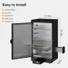 EAST OAK 30 in Outdoor Electric Smoker With Built-In Meat Probe