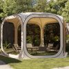 EAST OAK Pop-Up Screen House Tent 10 x 10 FT With Carry Bag