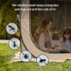 EAST OAK Pop-Up Screen House Tent 10 x 10 FT With Carry Bag