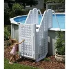 Easy Step Pool Access System With Safety Gate And ADA-Compliant Ramps - NE138