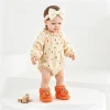 Ecetana Baby Fuzzy Bootie Slippers Halloween Cozy Sock Shoes Soft Infant Shoes Warm Fleece Slippers for Toddlers