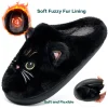 Ecetana Women's Cute Fuzzy Slippers Comfort Faux Fur Memory Foam Non-Slip House Slippers for Women