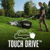 EGO Power+ 21-Inch 56V Self-Propelled Cordless Lawn Mower With 2x 4.0Ah Batteries And Rapid Charger - Black