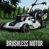 EGO POWER+ 21in Self-Propelled Cordless Lawn Mower With 56V 6.0Ah And 4.0Ah Batteries - LM2123SP-2