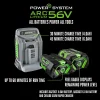 EGO POWER+ 21in Self-Propelled Cordless Lawn Mower With 56V 6.0Ah And 4.0Ah Batteries - LM2123SP-2