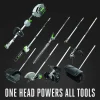 EGO Power+ 8-Inch Edger Attachment And Power Head Combo Kit With 2.5Ah Battery And Charger - ME0801