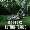 EGO Power+ 21-Inch 56-Volt Lithium-Ion Self-Propelled Cordless Lawn Mower With 2 4.0Ah Batteries And Rapid Charger - LM2