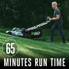 EGO Power+ 21-Inch 56-Volt Lithium-Ion Self-Propelled Cordless Lawn Mower With 2 4.0Ah Batteries And Rapid Charger - LM2