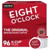 Eight O'Clock Coffee The Original Medium Roast Recyclable K-Cup Pods, 96 Count