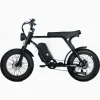 Electric Mountain Bike For Adults, 20 x 4.0 Fat Tires, 1000W Motor, 48V 20Ah Battery, Black - G-M1Sp