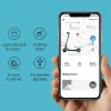 Electric Scooter - 500W Motor, 10in Solid Tires, Up To 18 Miles, 19 MPH