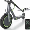 Roinside Electric Scooter, 8.5 in Solid Tires, 350W Motor, Up To 19 MPH, 21-23 Miles - UP12 Plus