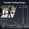 Roinside Electric Scooter, 8.5 in Solid Tires, 350W Motor, Up To 19 MPH, 21-23 Miles - UP12 Plus
