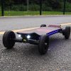 Electric Skateboard 4000 Watts, 12S3P, 35 Mph, 22 Mile Range, 6 Inch Wheels