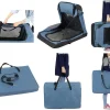EliteField 3-Door Folding Soft Dog Crate With Carrying Bag - 36in L x 24in W x 28in H